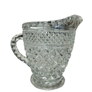 Wexford Anchor Hocking Pressed Glass 8oz Creamer